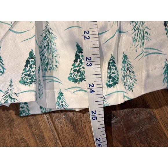 NWT Girl August Velvet & Lace Long Sleeve Dress Size 7 Green & White - Picture 6 of 10